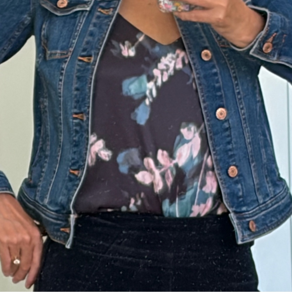 Denim Jacket Women’s Size Small /Petite NWT - Picture 4 of 5